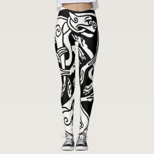 Celtic Snakes of Ireland Leggings