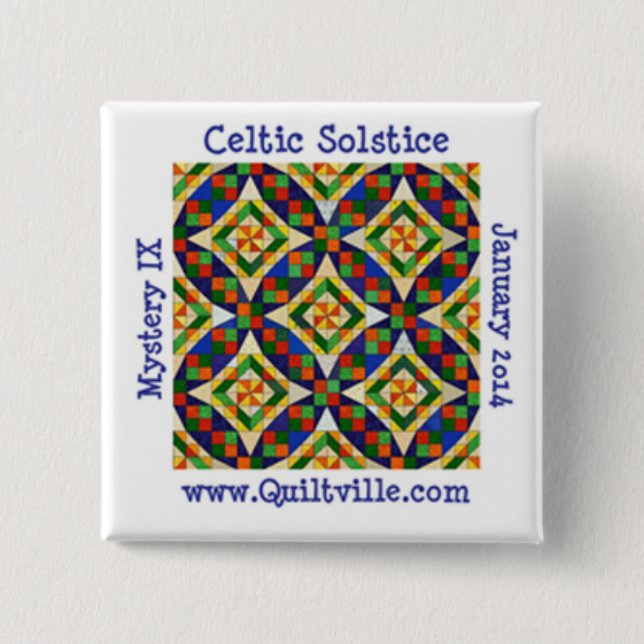 Celtic Solstice Button (Front)