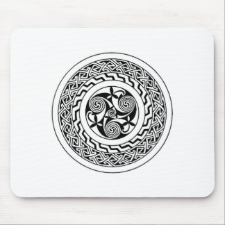 Celtic spiral mouse pad