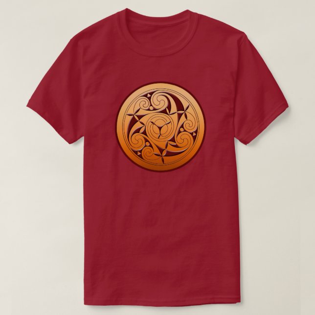 Celtic Spiral T-Shirt (Design Front)