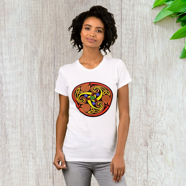 Celtic Spiral Womens T-Shirt (Creator Uploaded)