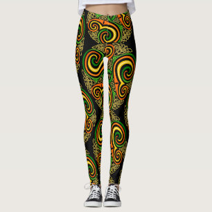 celtic spirals leggings