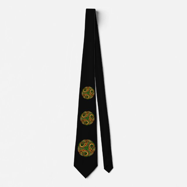 celtic spirals tie (Front)