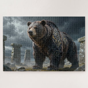 Celtic Spirit Animal Bear Jigsaw Puzzle