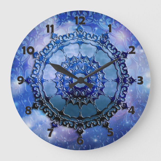 Celtic Spirit Mandala Large Clock (Front)