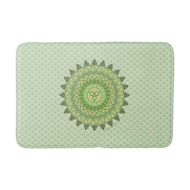 Celtic St. Patty's Day Bath Mat (Front)