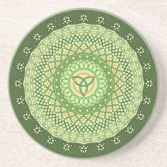 Celtic St. Patty's Day Coaster (Front)