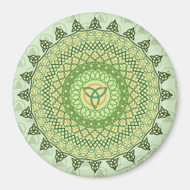 Celtic St. Patty's Day Magnet (Front)