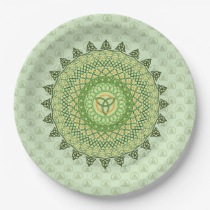 Celtic St. Patty's Day Paper Plate