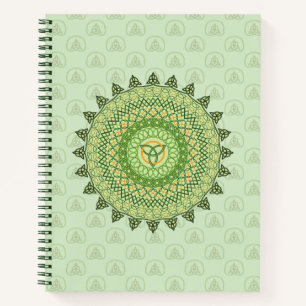 Celtic St. Patty's Day Spiral Notebook