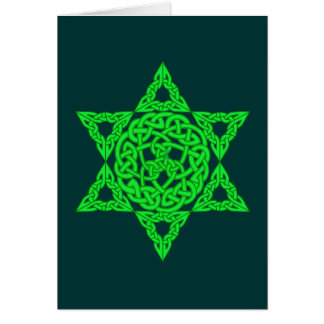 Celtic Star of David Cards