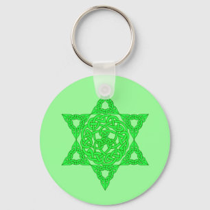 Celtic Star of David Keychain