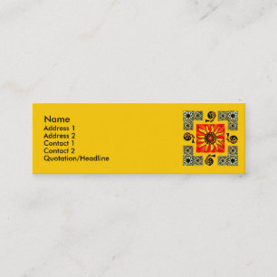 Celtic Sun Mandala Profile Card