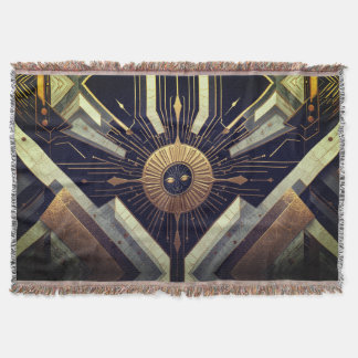 Celtic Sun Throw Blanket