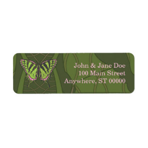 Celtic Swallowtail Address Label Return Address Label