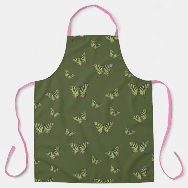 Celtic Swallowtail All-Over Print Apron (Front)