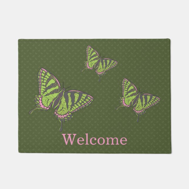 Celtic Swallowtail Doormat (Front)