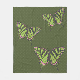 Celtic Swallowtail Fleece Blanket
