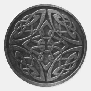 Celtic Symbol 2 Sticker,  3 inch (sheet of 6) Classic Round Sticker