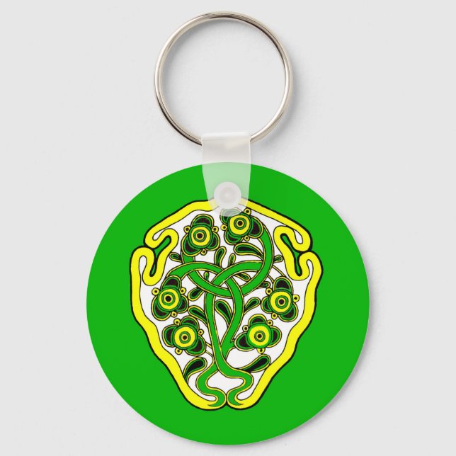 Celtic symbol key ring (Front)