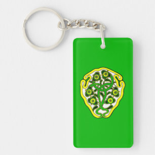 Celtic symbol key ring