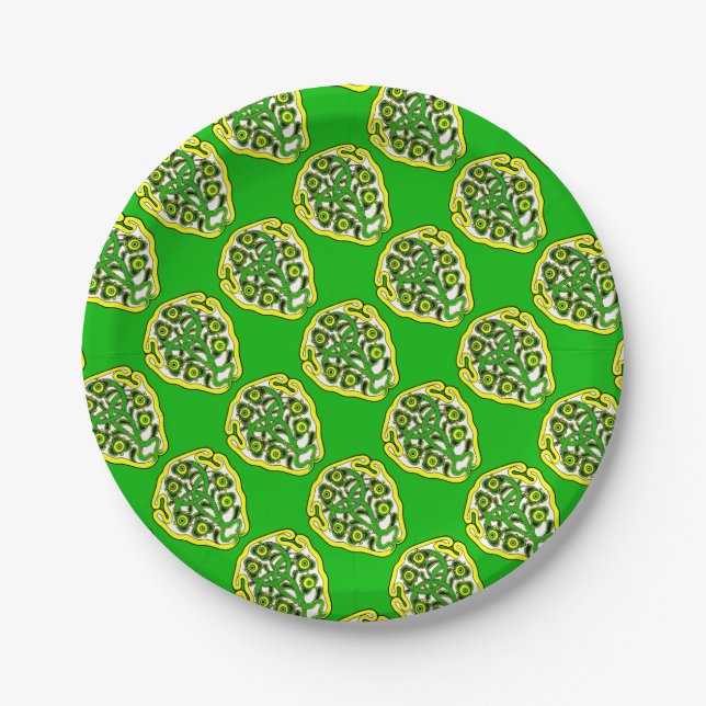 Celtic symbol paper plate (Front)