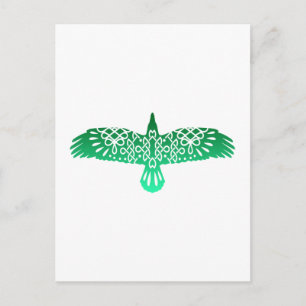 Celtic Symbol Raven Gift Idea Postcard