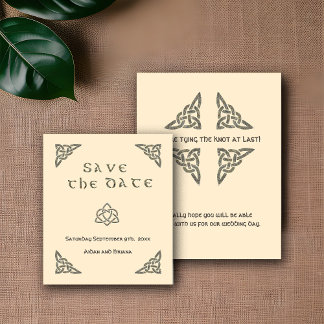 Celtic Symbols Save the Date