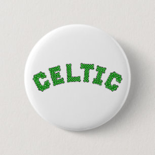 Celtic Text 6 Cm Round Badge