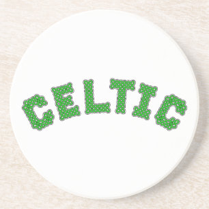 Celtic Text Coaster