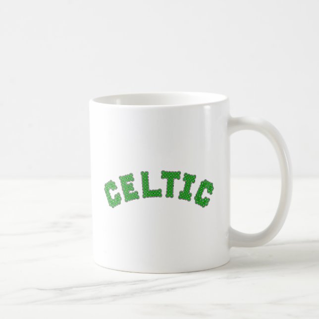 Celtic Text Coffee Mug (Right)