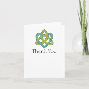 Celtic Thank You Card