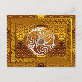 "Celtic Treasure" Art Postcard