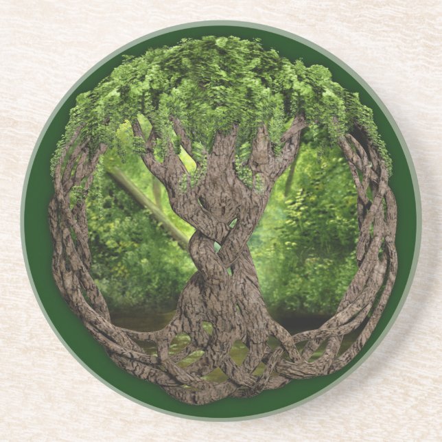 Celtic Tree Of Life Coaster (Front)