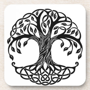Celtic tree of life coaster