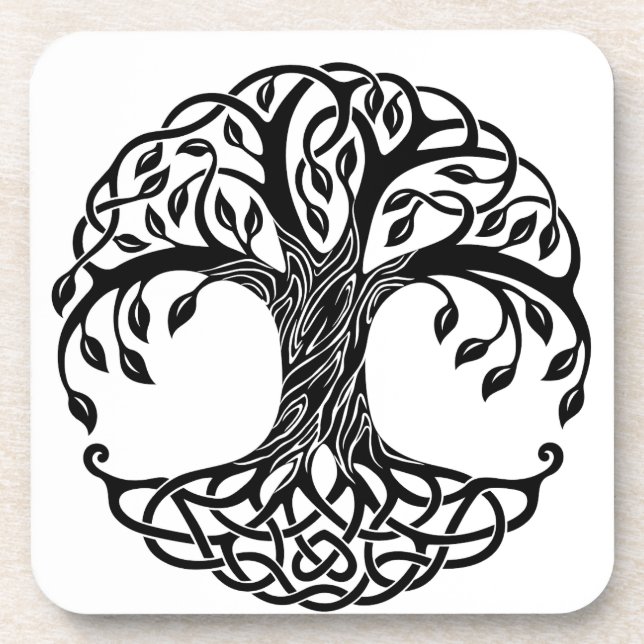 Celtic tree of life coaster (Front)