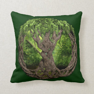 Celtic Tree Of Life Cushion