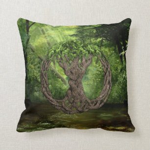 Celtic Tree Of Life Cushion