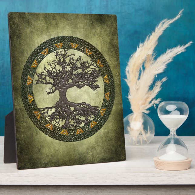 Celtic Tree of Life Plaque (Side)