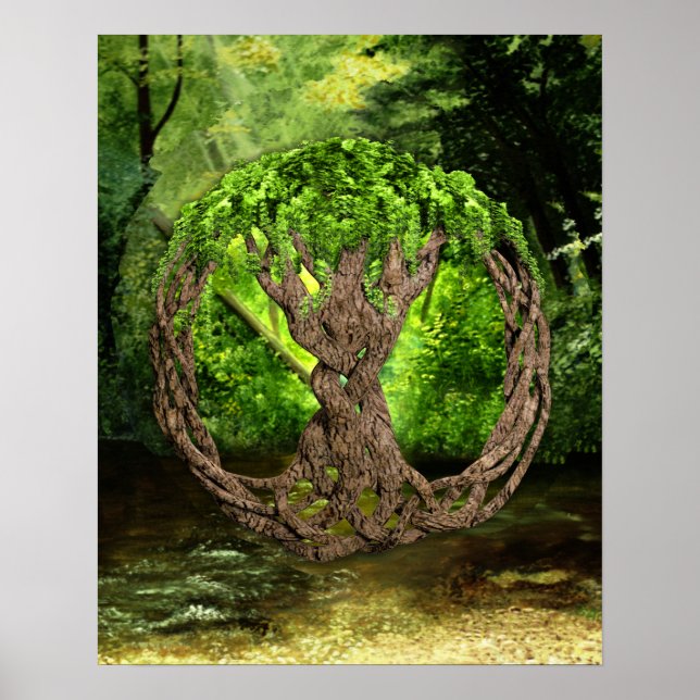 Celtic Tree Of Life Poster (Front)