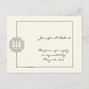 Celtic Tree of Life RSVP Postcard