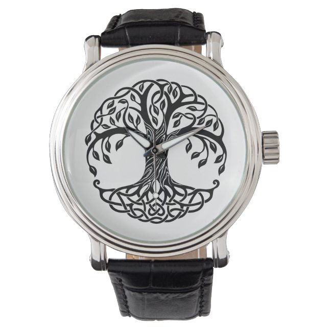 Celtic tree of life watch (Front)