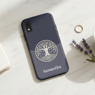 Celtic Tree of Life with Name iPhone XR Case