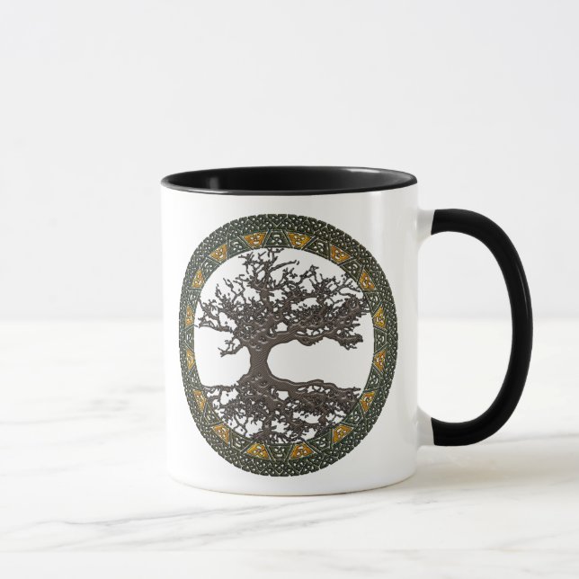 Celtic Tree of Life [Yggdrasil] Mug (Right)