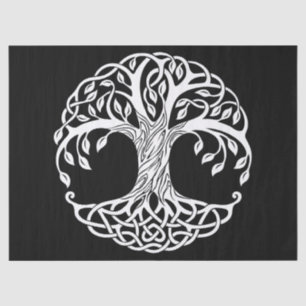 celtic tree tissue paper