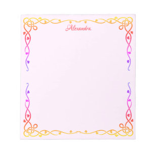 Celtic Trellis Notepad