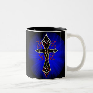 Celtic Tribal Cross Mug