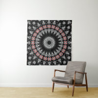 Celtic Tribal Mandala ( Red )