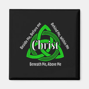 Celtic Trinity Kno St Patricks Prayer Christian Magnet
