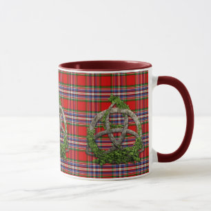 Celtic Trinity Knot And Clan MacFarlane Tartan Mug